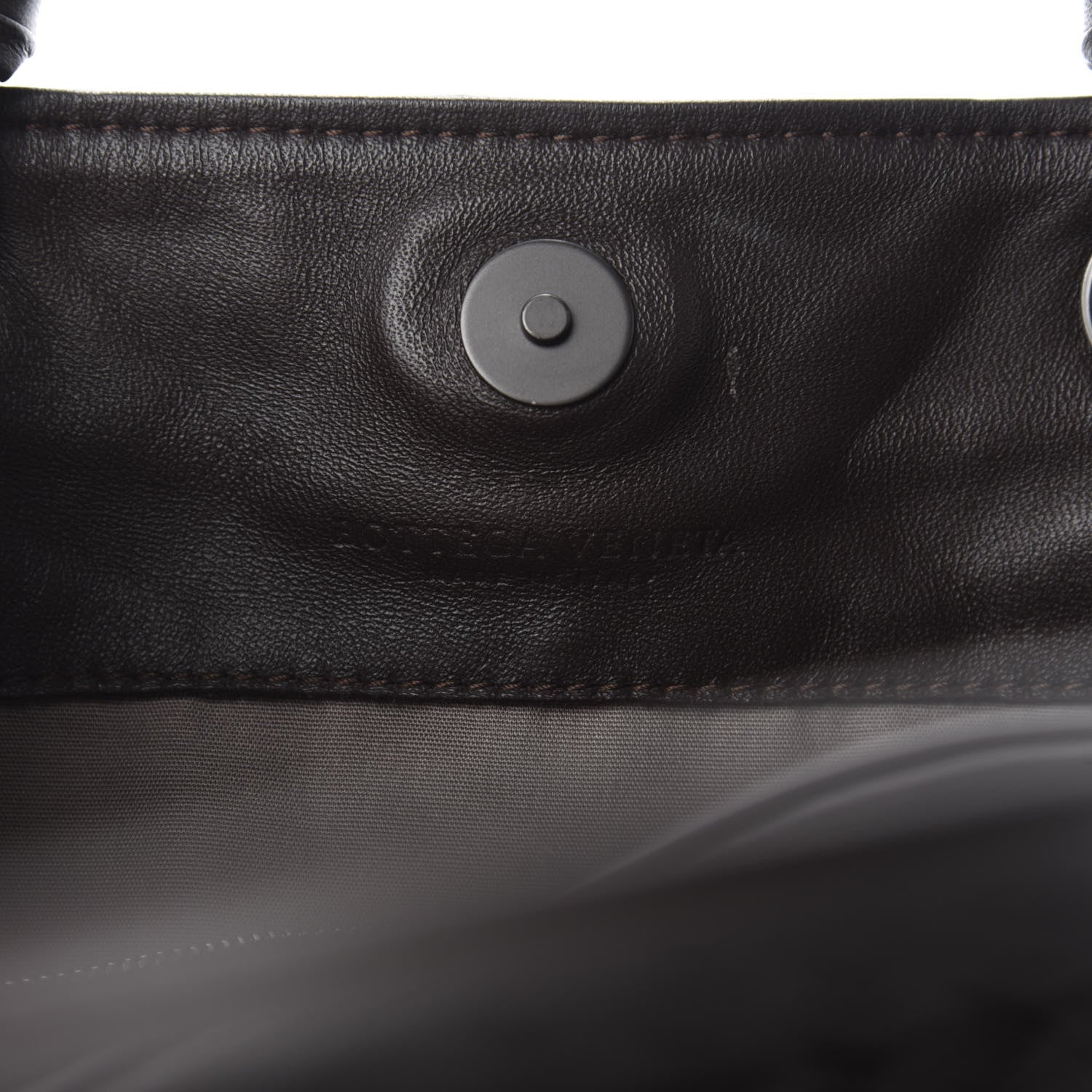 Bottega Veneta Nappa Intrecciato Woven Tote Ebano 8 of 9