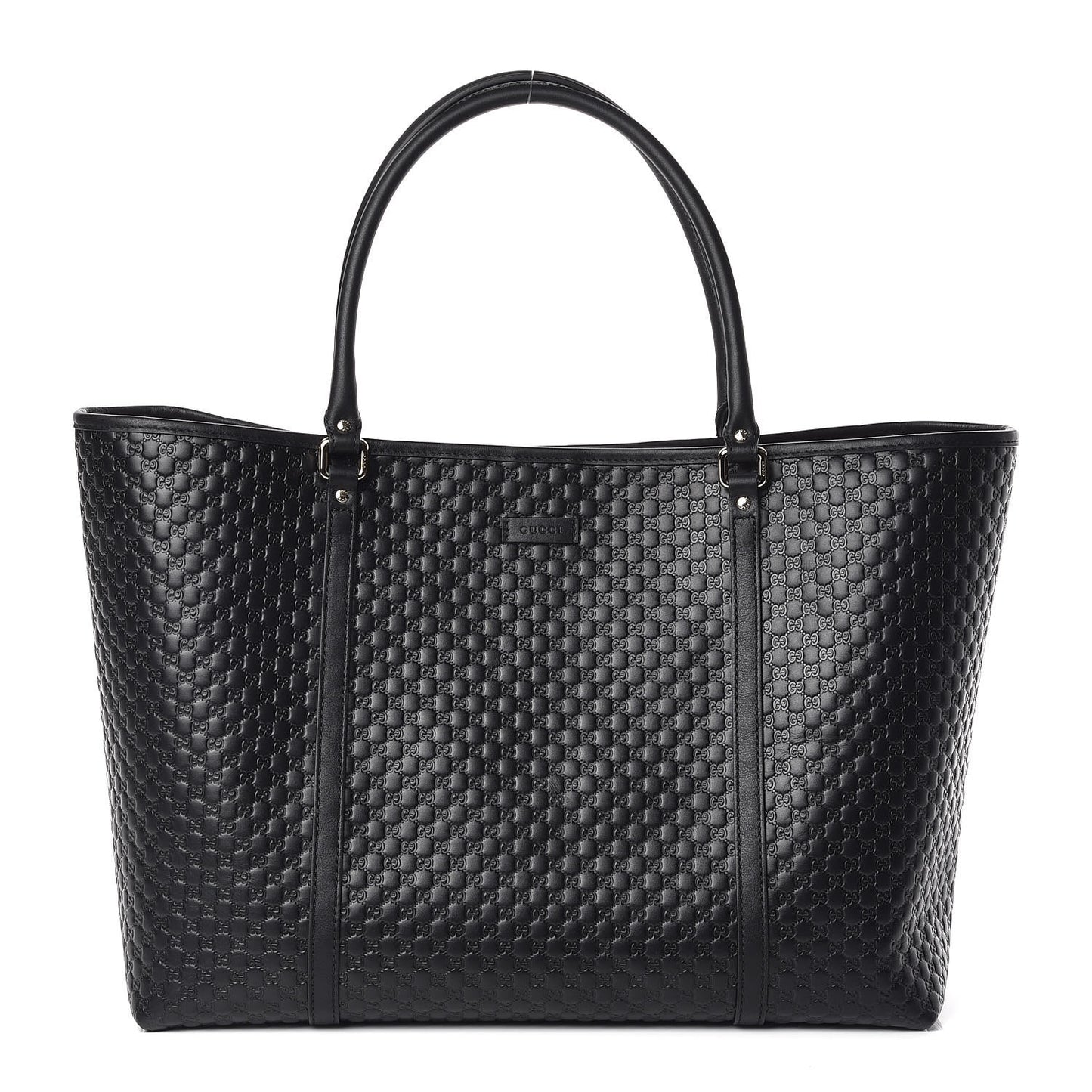 Microguccissima Large Joy Tote Black