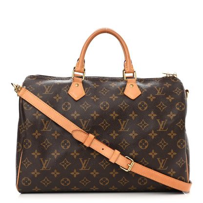 Louis Vuitton Monogram Speedy Bandouliere 35 1 of 14