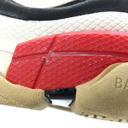 Balenciaga Fabric Mesh Womens Triple S Sneakers 36 White Blue Pink 9 of 9