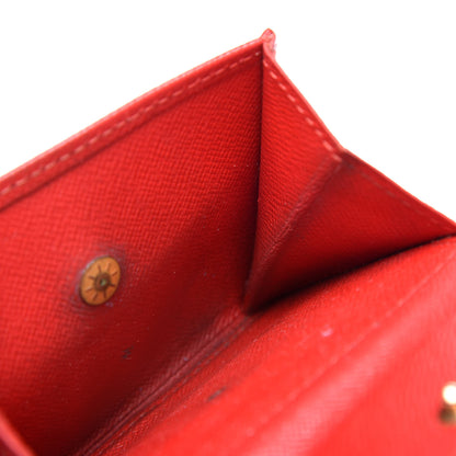 Louis Vuitton Epi Porte Billets Compact Wallet Rouge 12 of 14