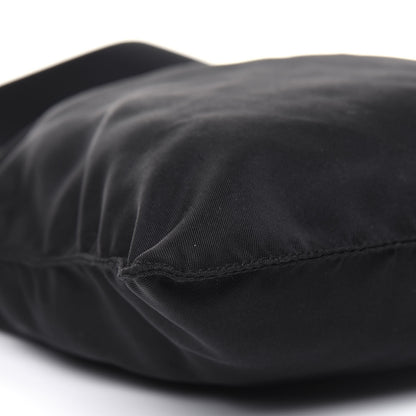 Prada Tessuto Nylon Saffiano Flat Messenger Bag Black 10 of 13