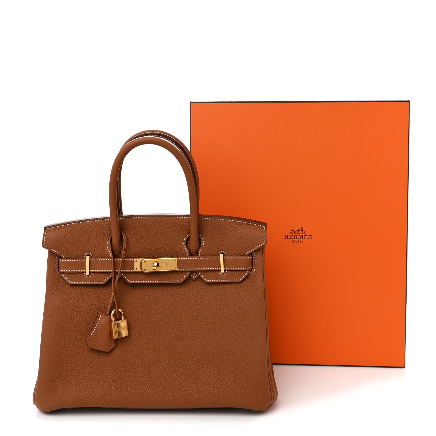 Hermes Togo Birkin 30 Gold 11 of 11