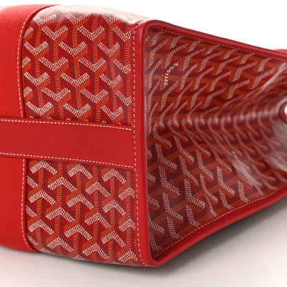Goyard Goyardine Villette Tote Red 8 of 8