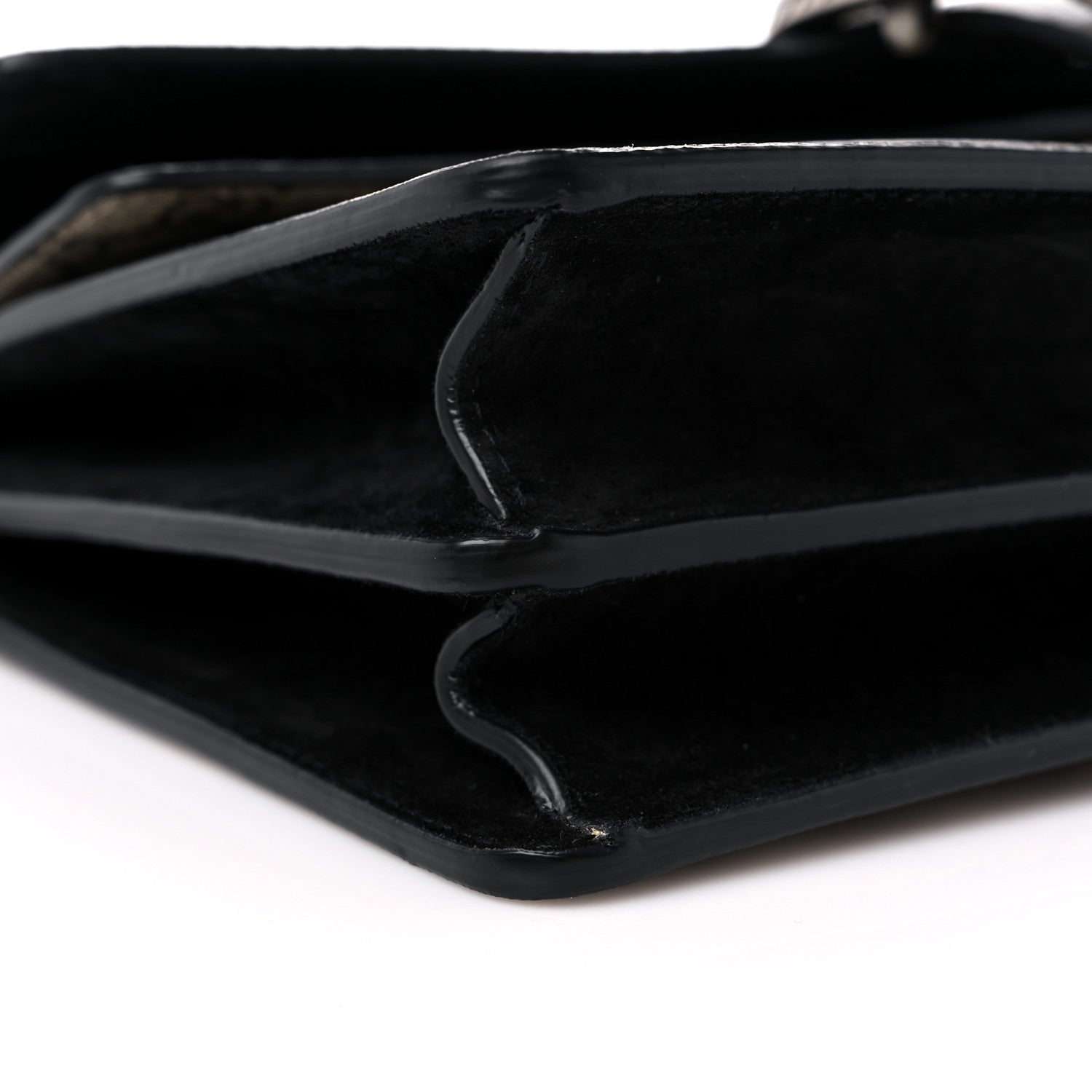 Gucci GG Supreme Monogram Small Dionysus Shoulder Bag Black 8 of 12