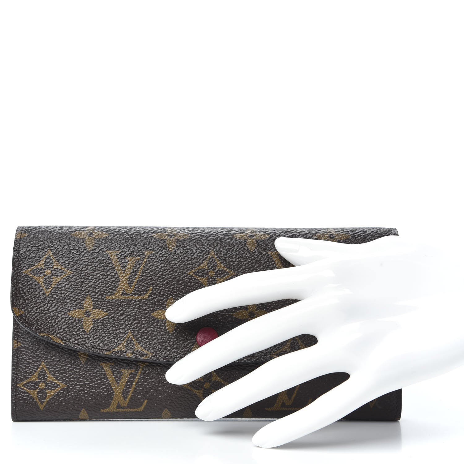 Louis Vuitton Monogram Emilie Wallet Fuchsia 2 of 7