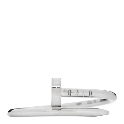 Cartier 18K White Gold Small Juste Un Clou Ring 59 8.75 1 of 6