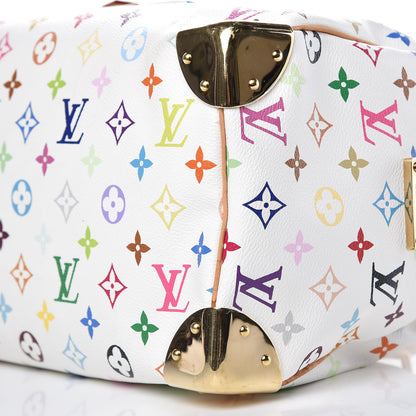 Louis Vuitton Monogram Multicolor Speedy 30 White 9 of 11
