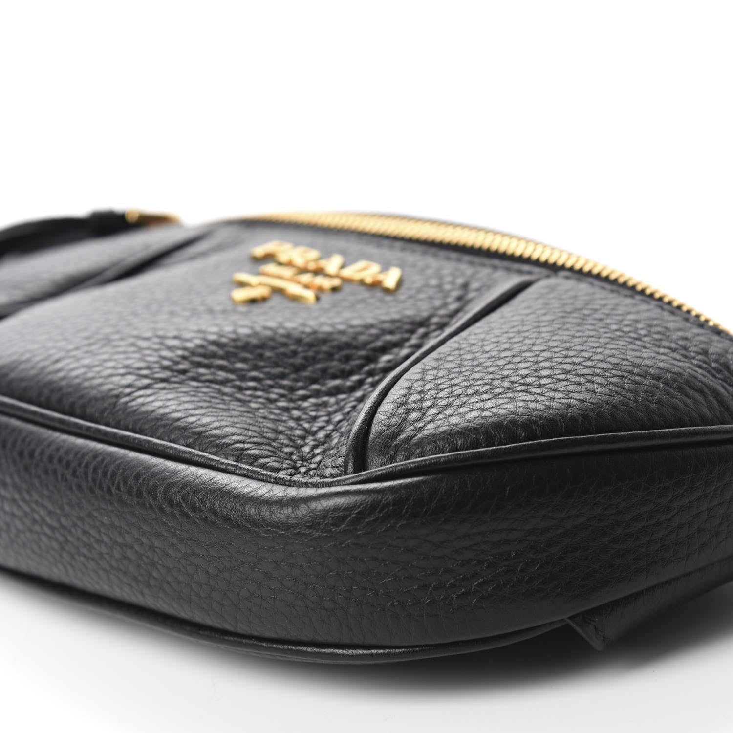 Prada Vitello Daino Small Belt Bag Black 7 of 11