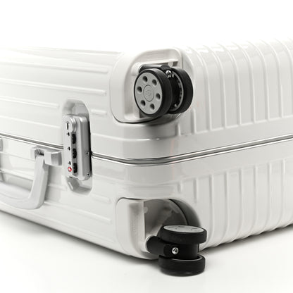 Rimowa Gloss Polycarbonate Aluminum Hybrid Cabin White 7 of 9