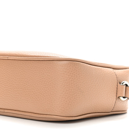 Gucci Pebbled Calfskin Small Soho Disco Bag Camelia 9 of 12