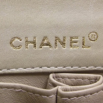 Chanel Lambskin Patent East West Chocolate Bar Flap Beige 8 of 12