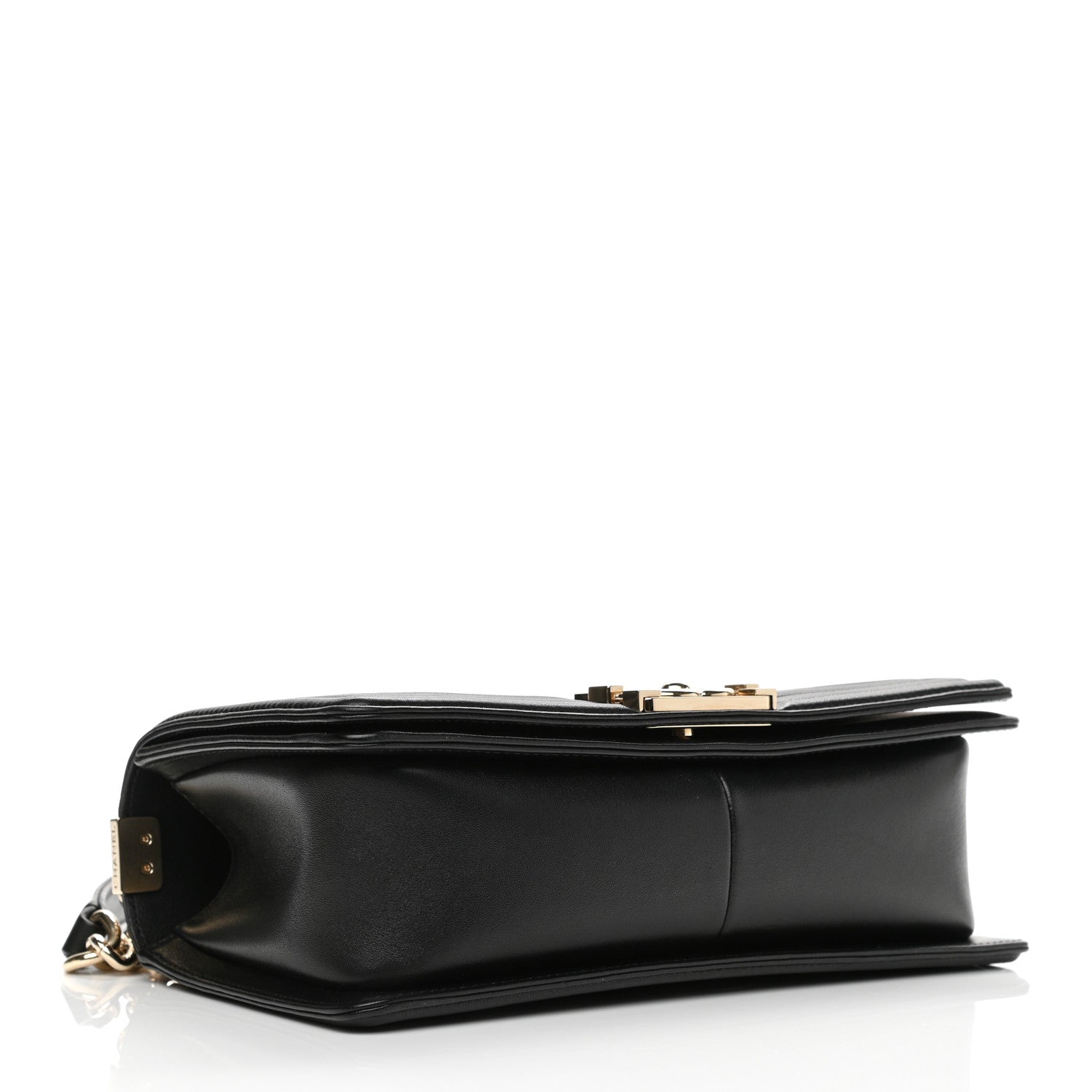 Chanel Lambskin Quilted Medium Boy Flap Black 4 of 11