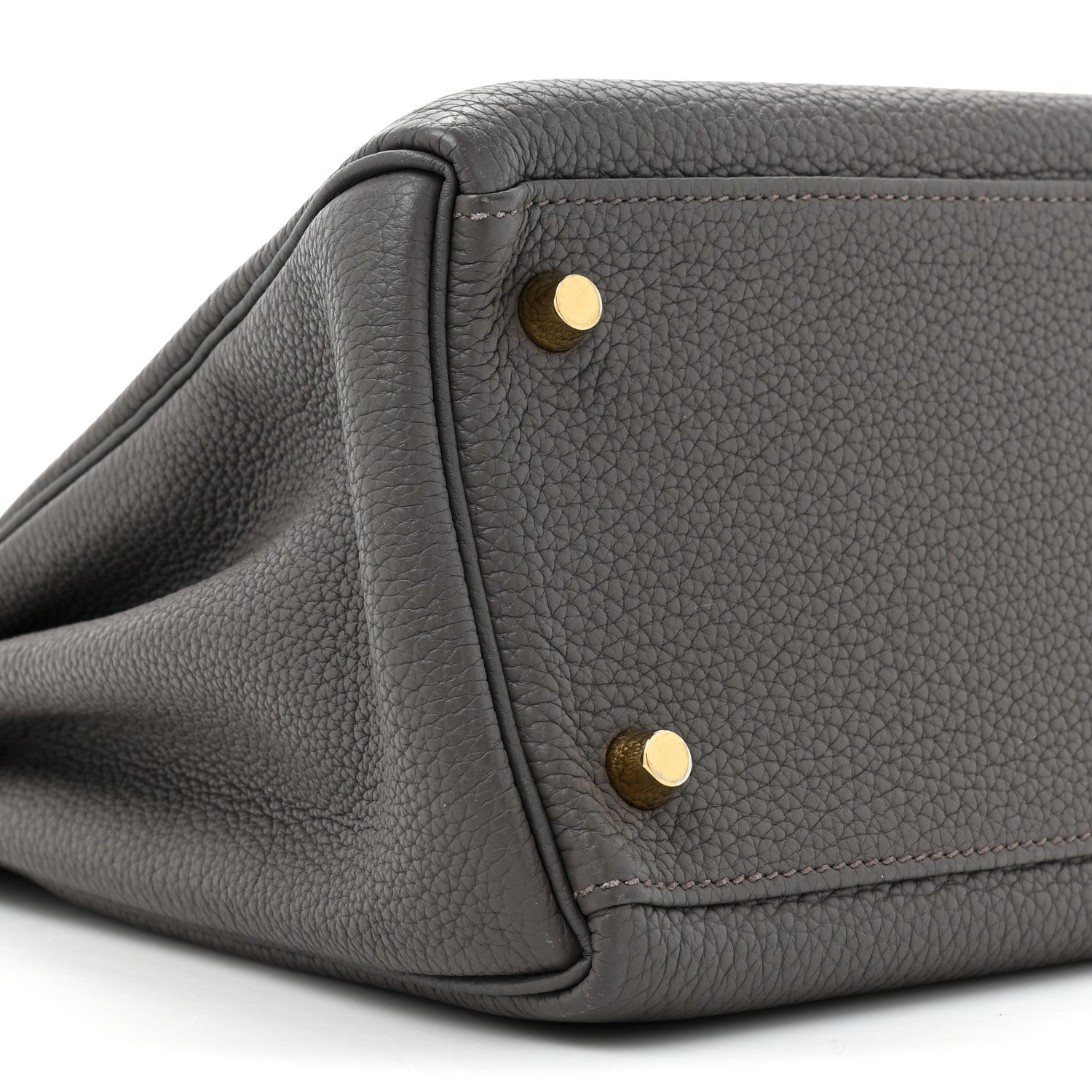 Hermes Togo Kelly Retourne 28 Etain 8 of 16