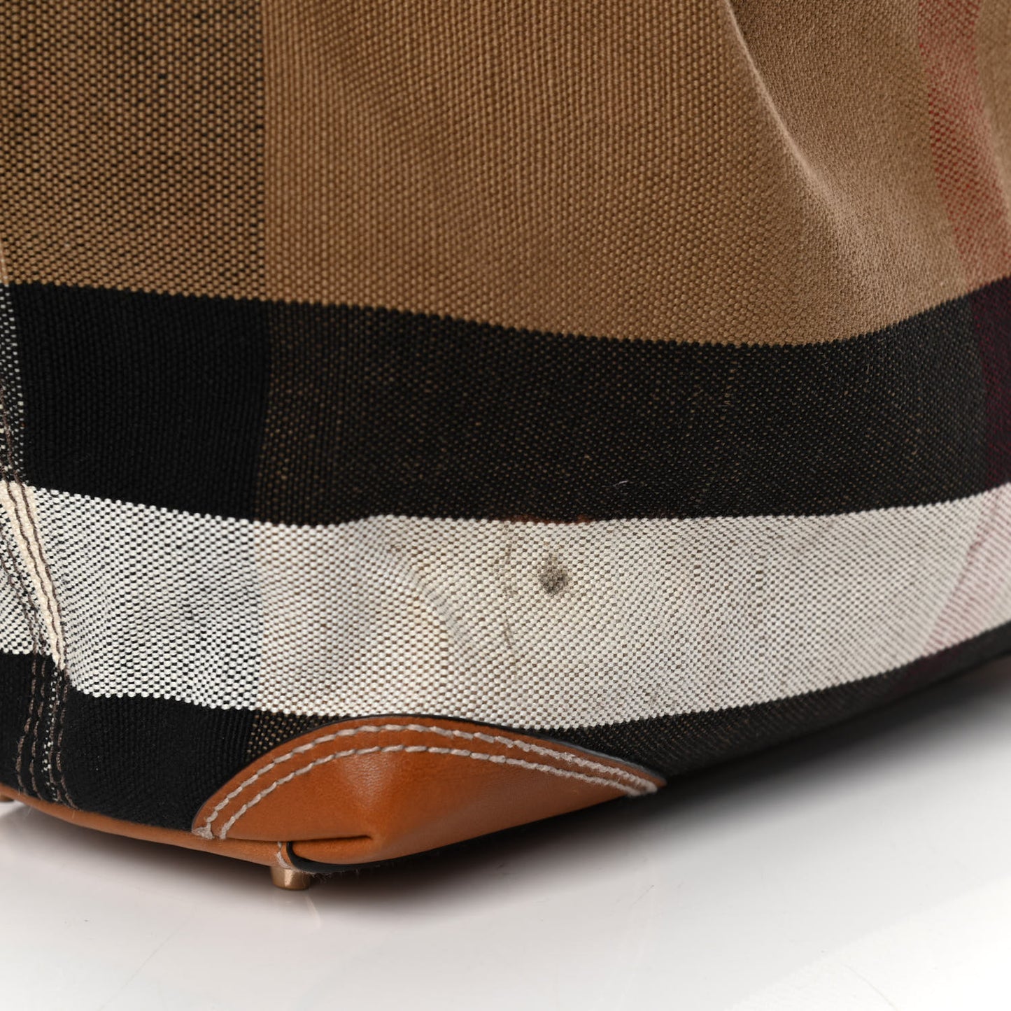 Canvas Mega Check Medium Maidstone Saddle Brown