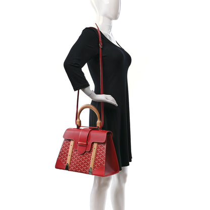 Goyard Goyardine Saigon MM Red 2 of 16