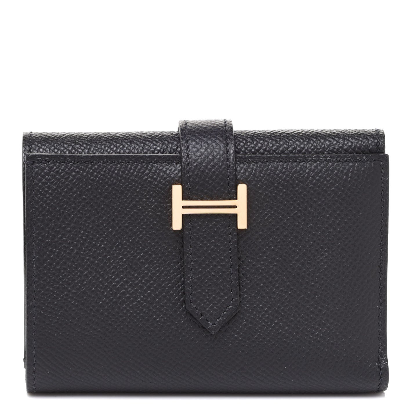 Epsom Tri-Fold Compact Bearn Wallet Black