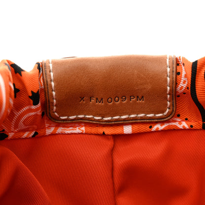 Hermes Barenia Silk Eperons d'Or Fourbi 25 MM Pouch Orange Fauve 7 of 11