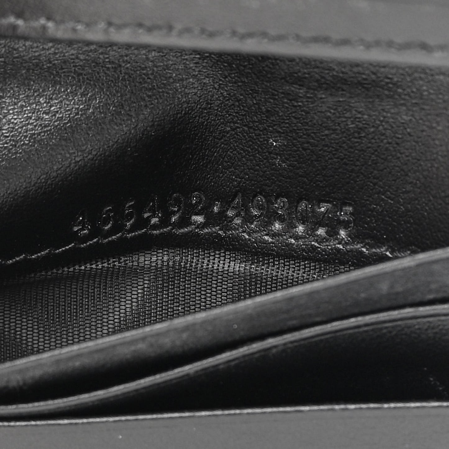 Calfskin Matelasse GG Marmont Card Case Wallet Black