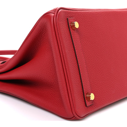 Hermes Togo Birkin 30 Rouge Vif 9 of 10