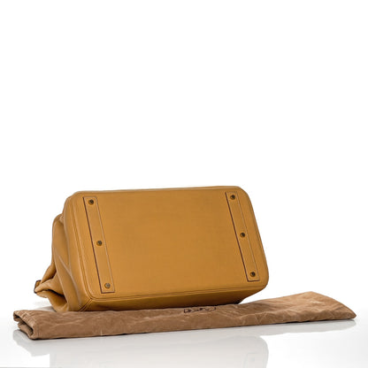 Hermes Fjord HAC Birkin 45 Natural Sable 5 of 18