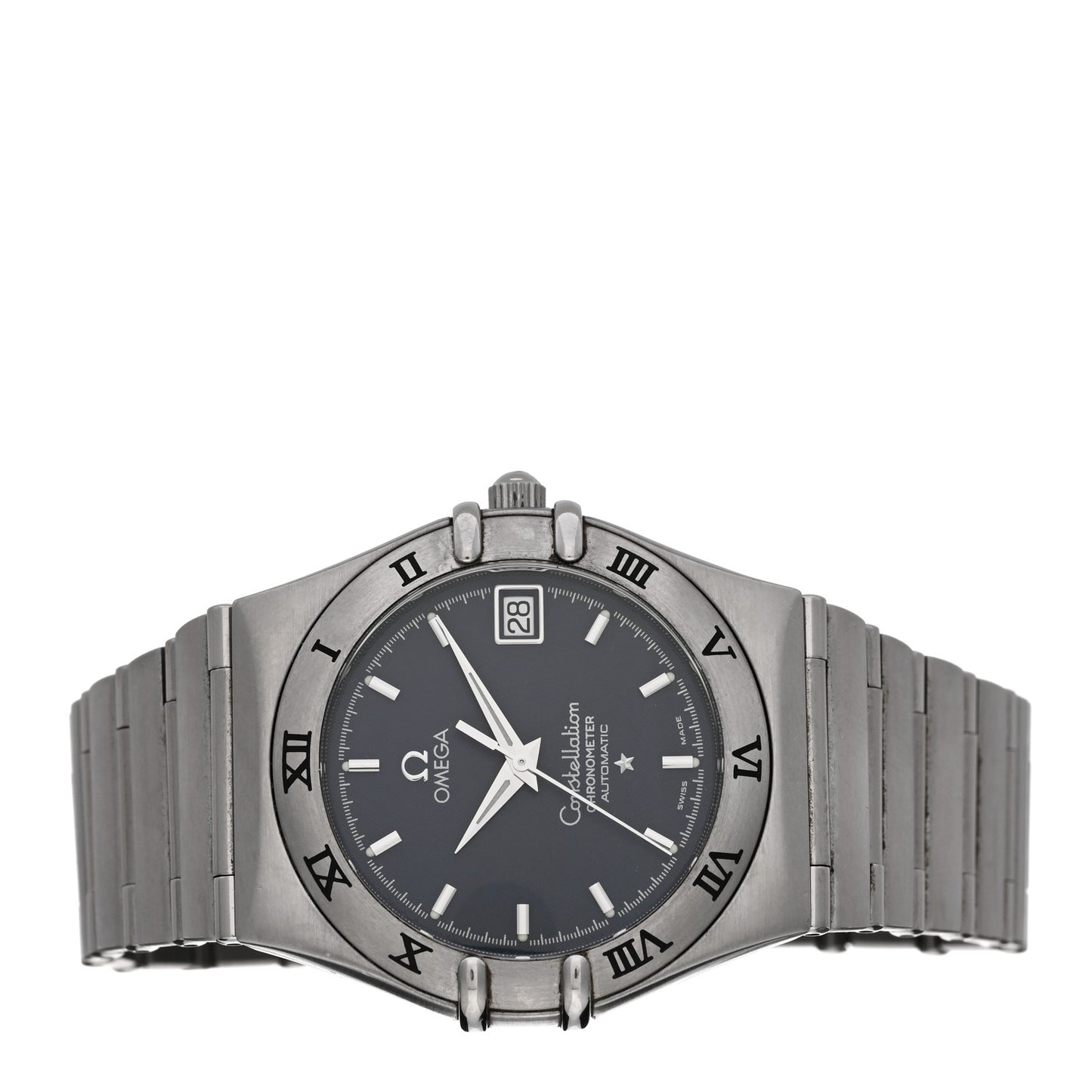 Stainless Steel 35mm Constellation Chronometer Automatic Watch Grey 1502.40.00