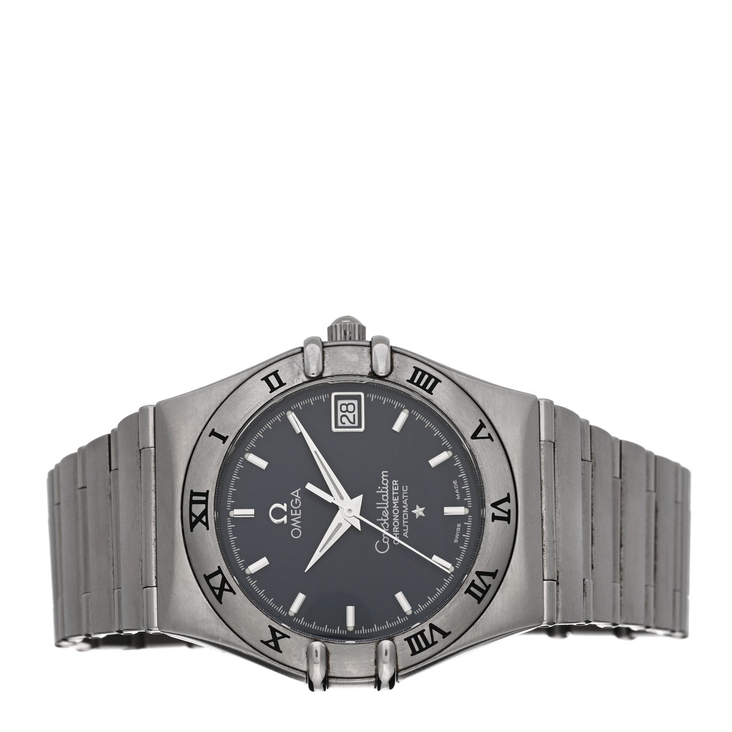 Omega Stainless Steel 35mm Constellation Chronometer Automatic Watch Grey 1502.40.00 2 of 4