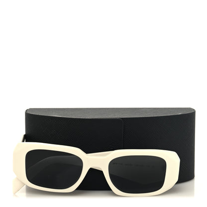 Prada Acetate Symbole Sunglasses SPR 17W White 9 of 9