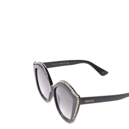 Gucci Crystal Cat Eye GG0118S Sunglasses Black 8 of 10