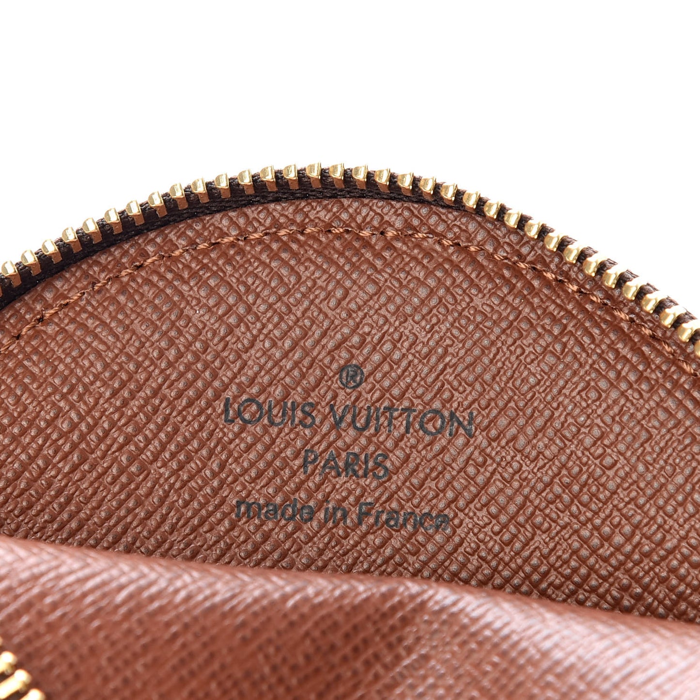 Monogram Round Coin Purse