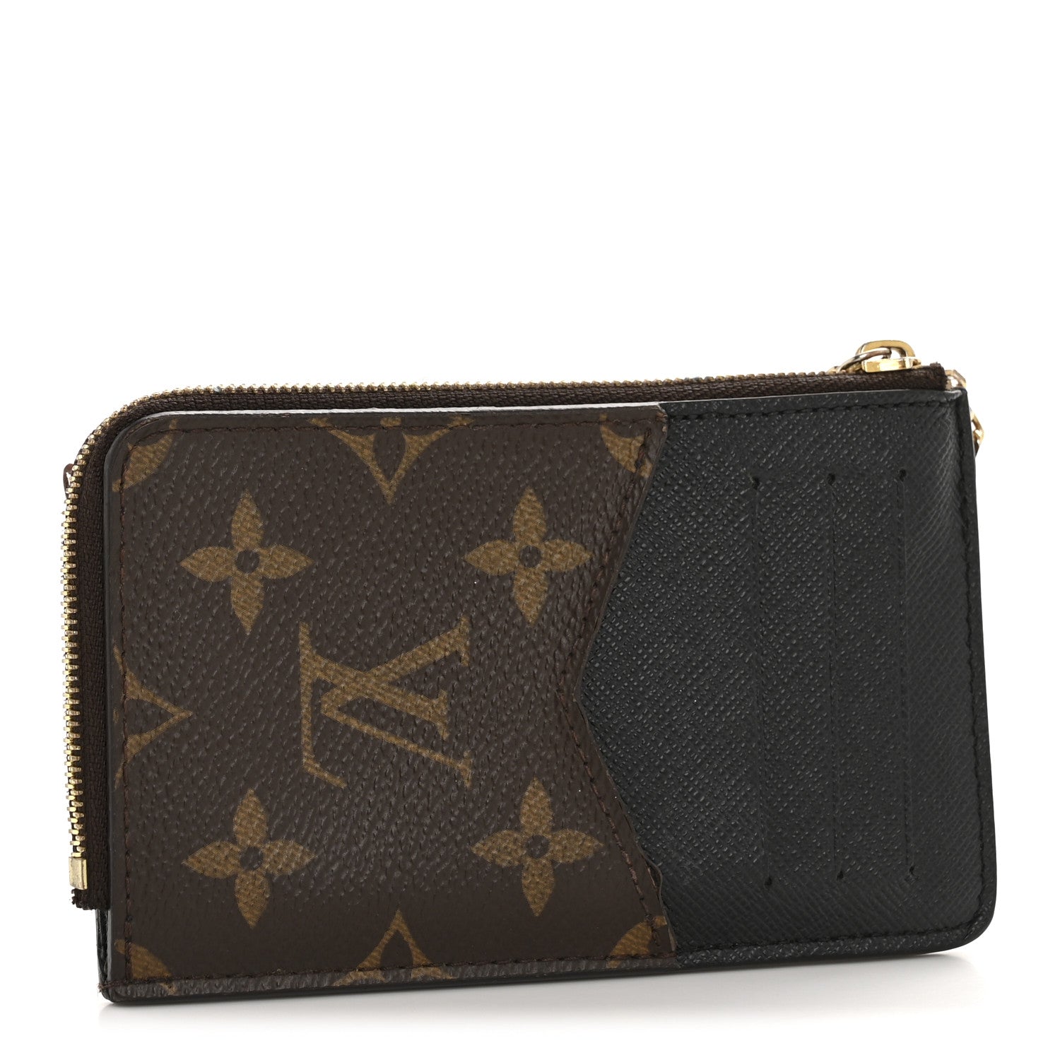 Louis Vuitton Monogram Recto Verso Card Holder Black 3 of 10