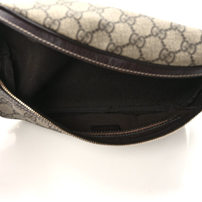 Gucci GG Supreme Monogram Belt Bag Dark Brown 5 of 9