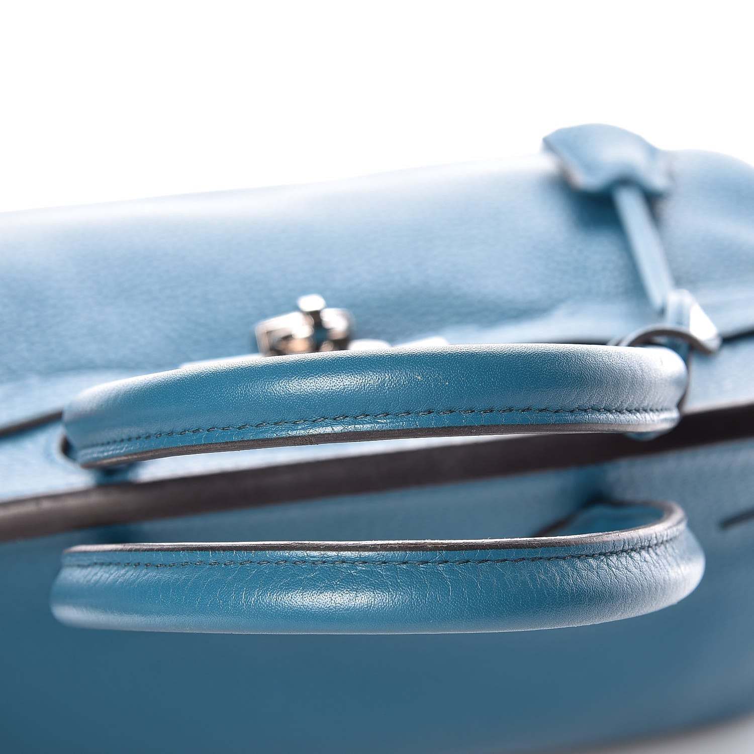 Hermes Taurillon Clemence Birkin 30 Bleu Izmir 32 of 34