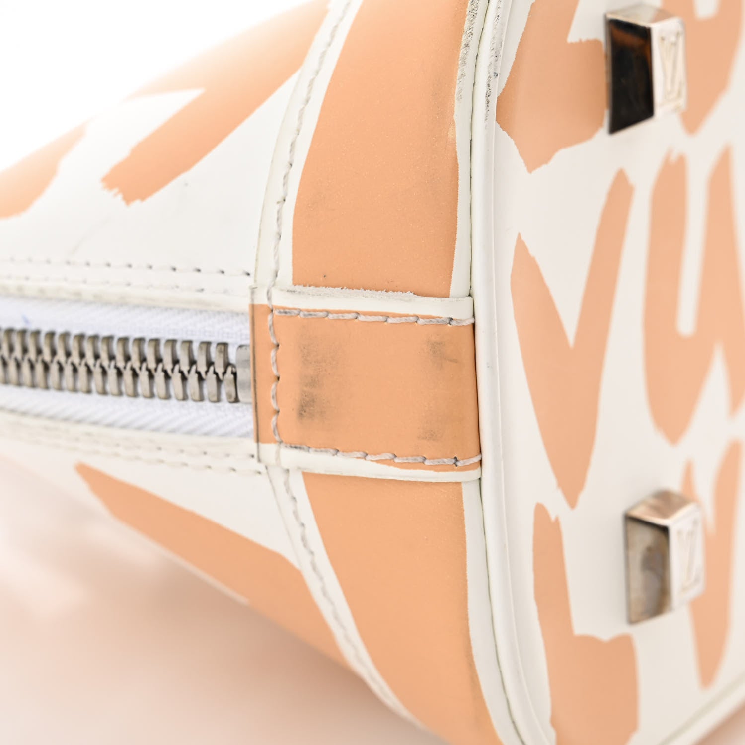 Louis Vuitton Graffiti Alma Horizontal Peach 10 of 16