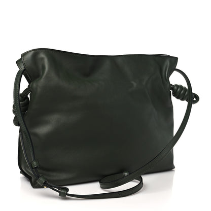 Loewe Calfskin Small Flamenco Knot Bag Avocado Green 3 of 10