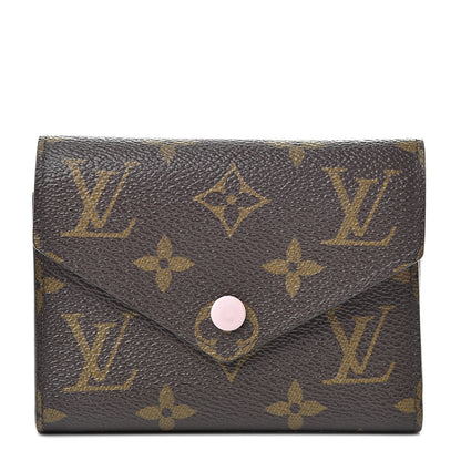 Louis Vuitton Monogram Victorine Wallet Rose Ballerine 1 of 7