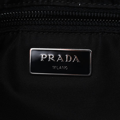 Prada Tessuto Nylon Double Pocket Belt Bag Black 5 of 7