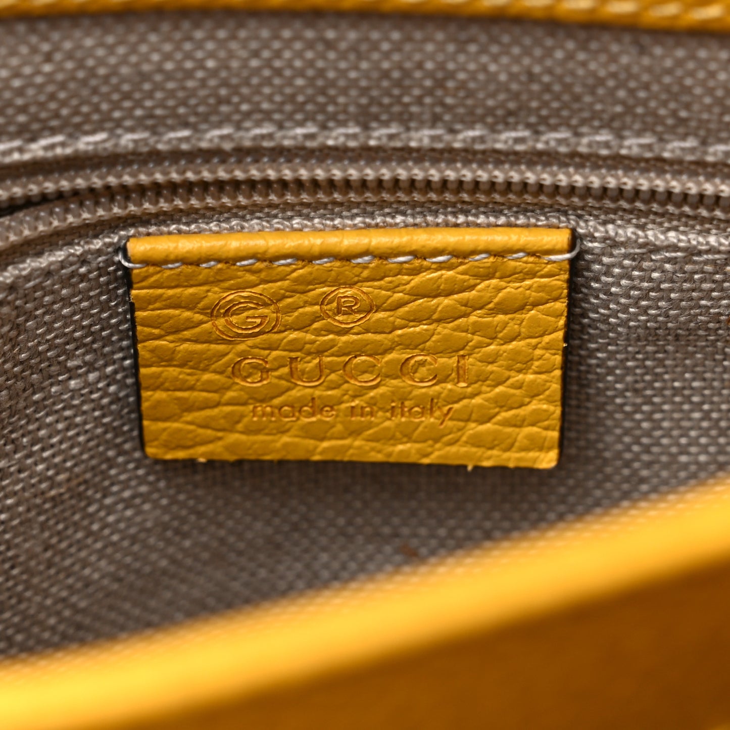 Dollar Calfskin Interlocking G Crossbody Bag New Buttercup