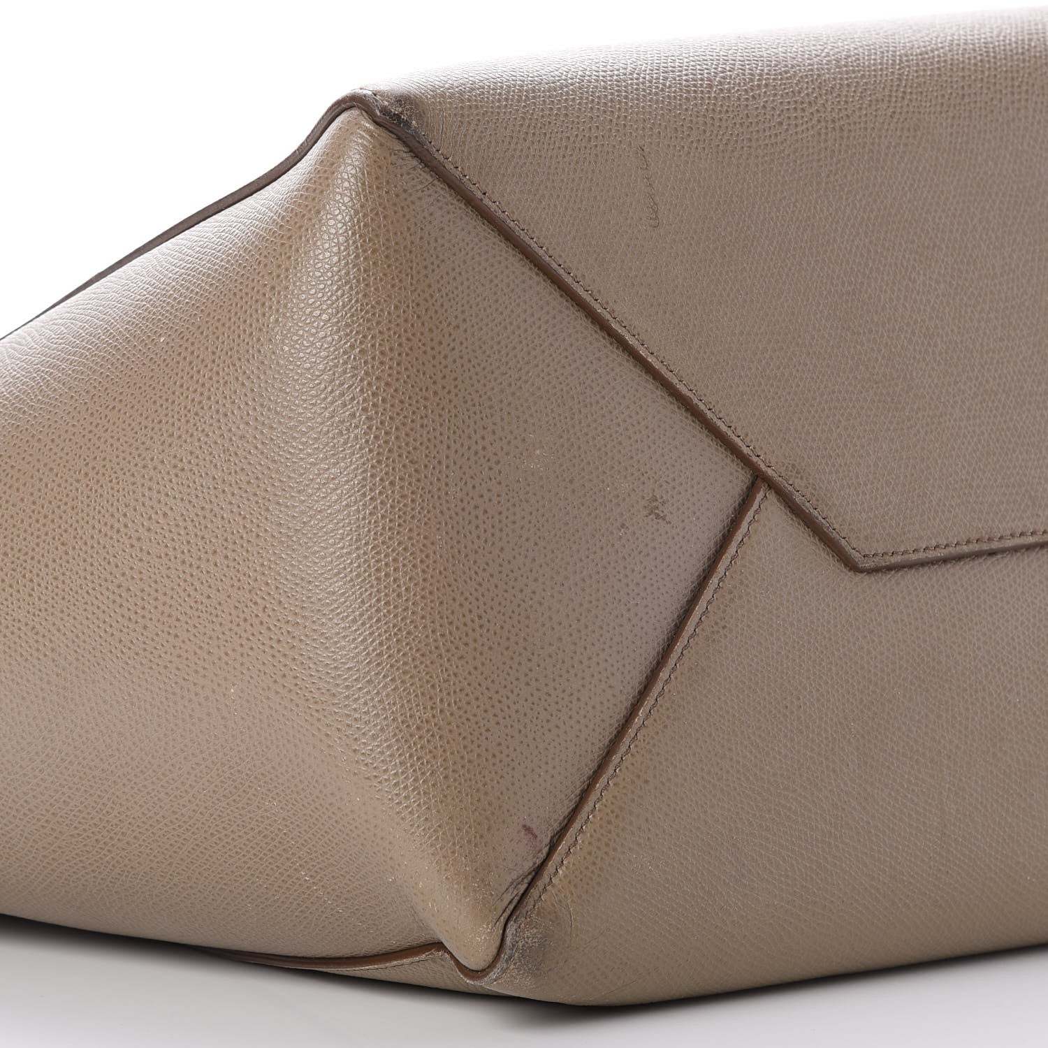 Celine Soft Grained Calfskin Small Belt Cabas Phantom Taupe 11 of 12