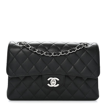 Chanel Caviar Quilted Small Double Flap Black Black 1 of 11