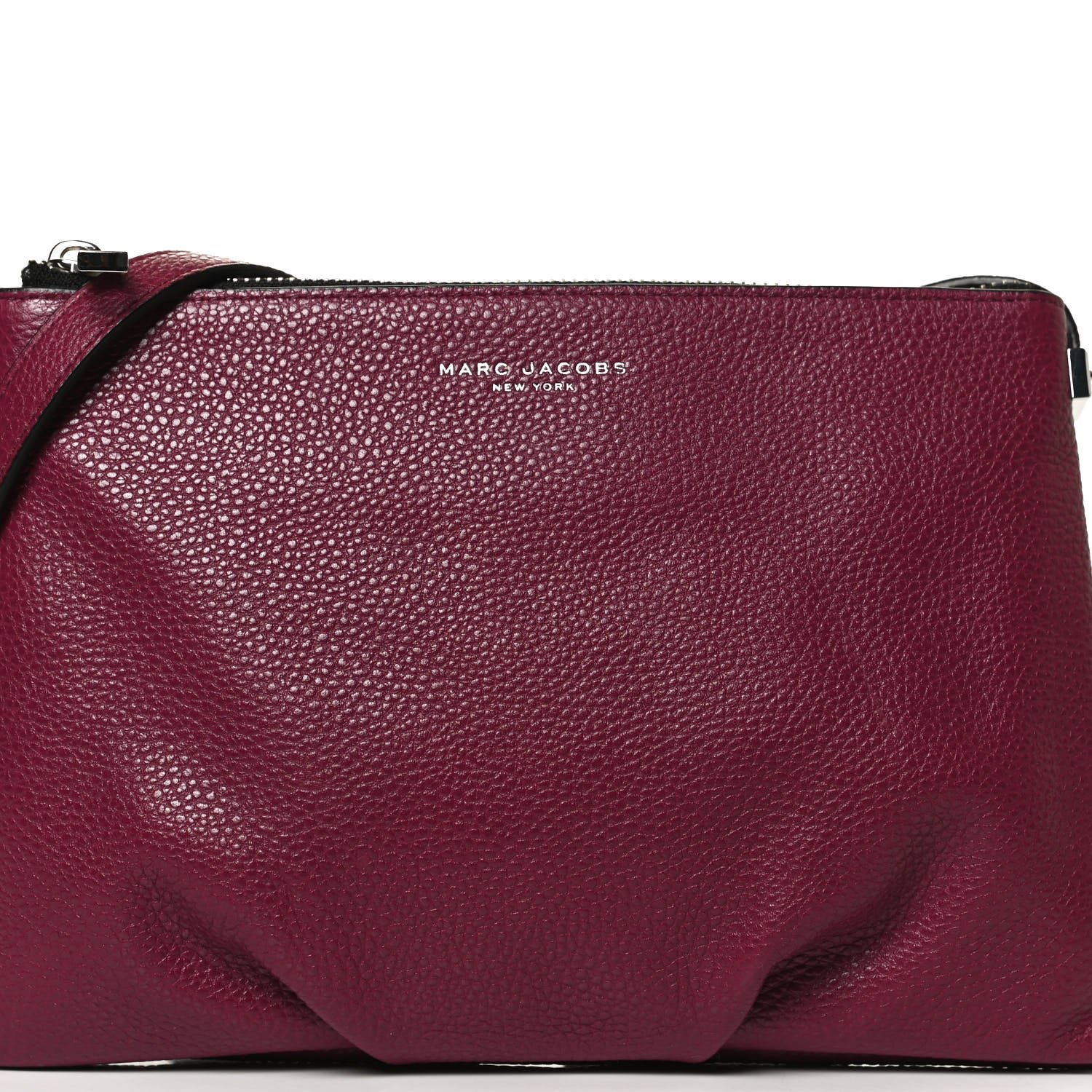 Marc Jacobs Calfskin Crossbody Burgundy 10 of 16