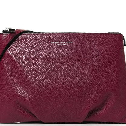 Marc Jacobs Calfskin Crossbody Burgundy 10 of 16