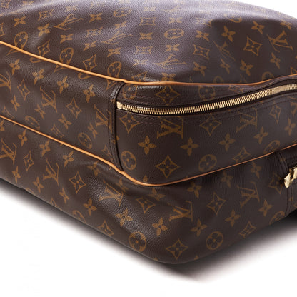Louis Vuitton Monogram Alize 2 Compartment Luggage Travel Bag 4 of 9
