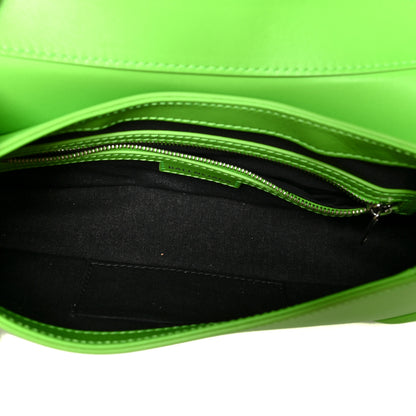 Balenciaga Smooth Calfskin Small Lindsay Shoulder Bag Acid Green 5 of 10