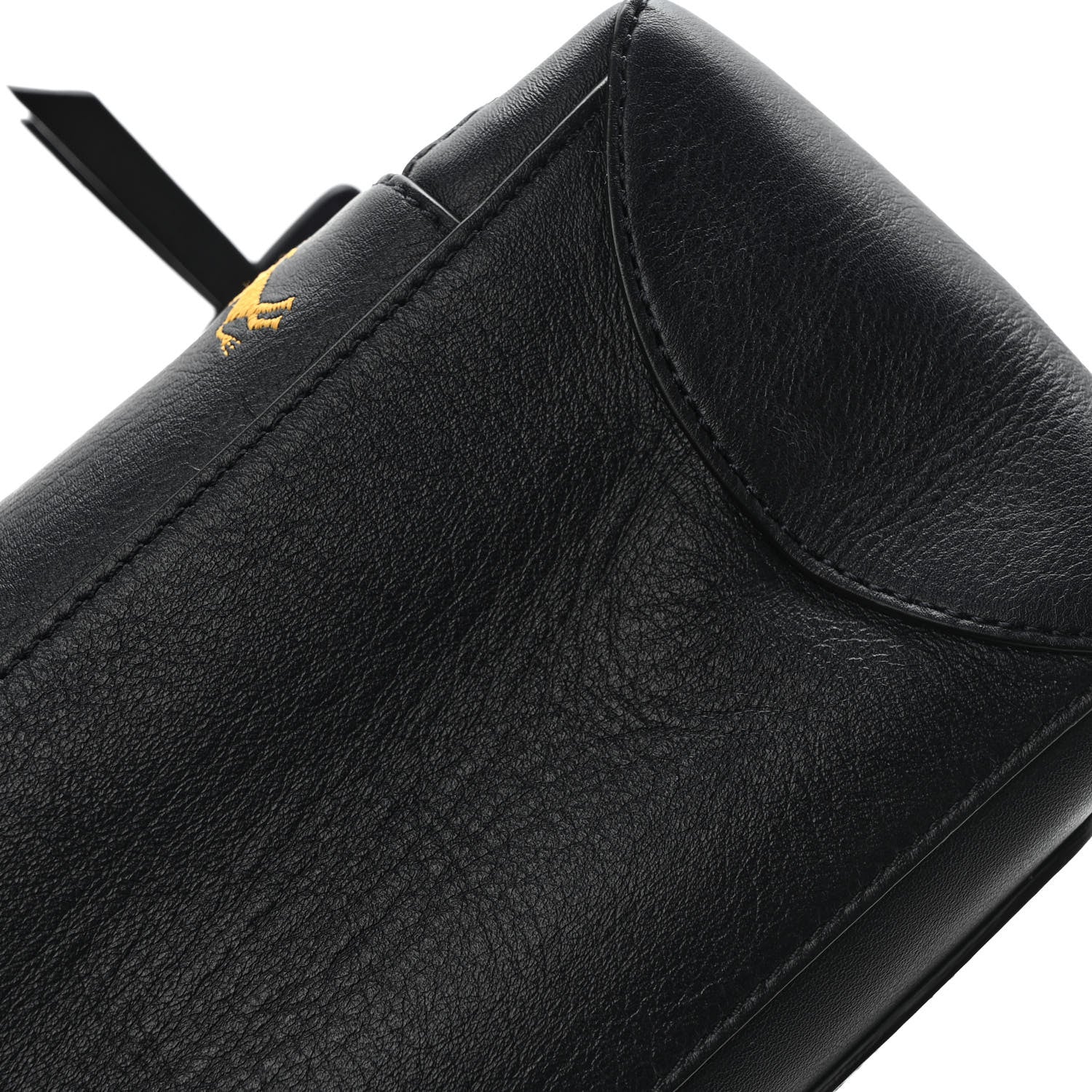 Chloe Smooth Calfskin Little Horses Embroidered Medium Faye Day Shoulder Bag Full Blue 9 of 9