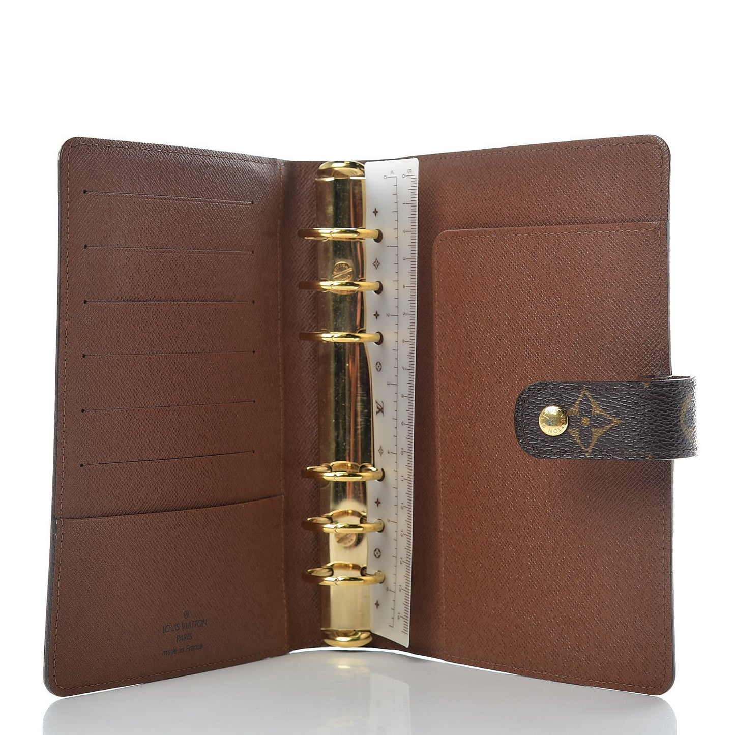 Monogram Medium Ring Agenda Cover