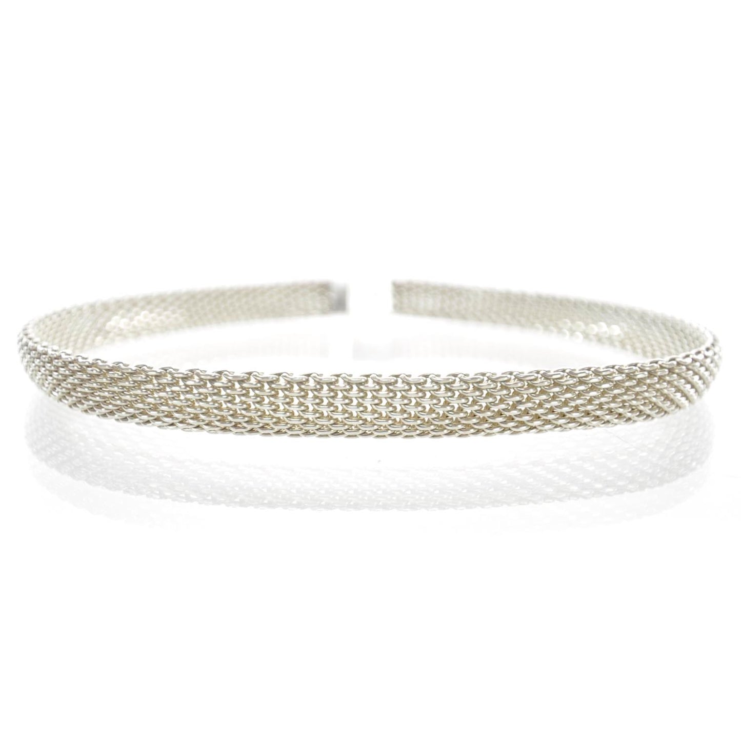 Sterling Silver Somerset Mesh Necklace