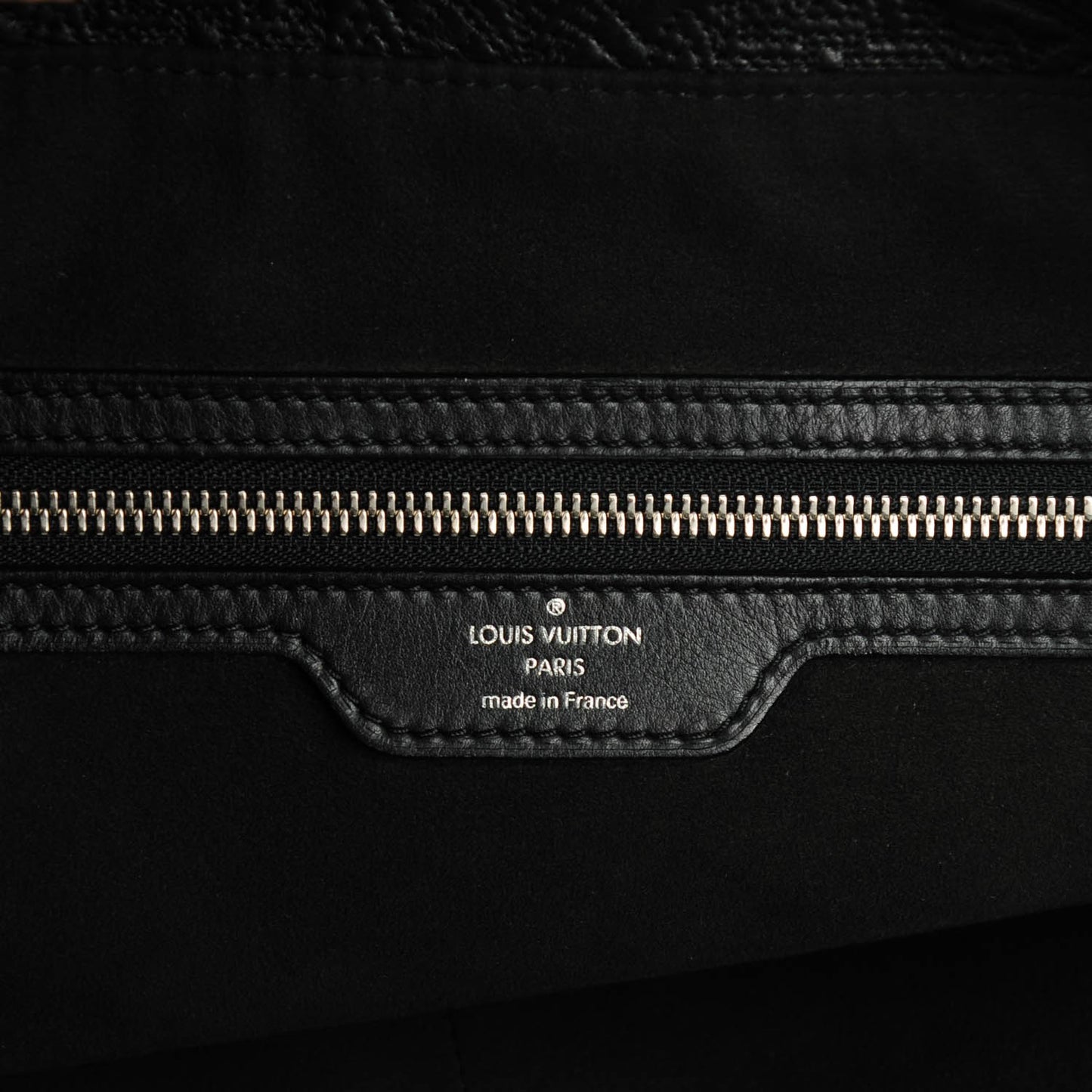 Monogram Lambskin Antheia Hobo PM Black