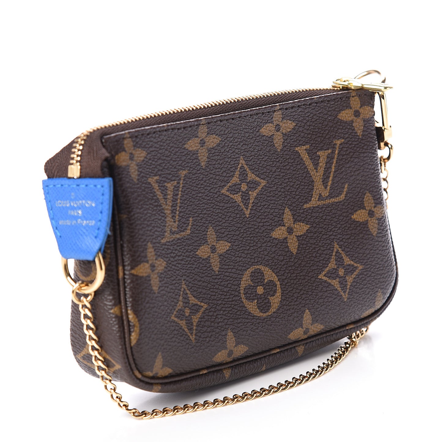 Monogram 2019 Christmas Animation Mini Venice Pochette Accessories Blue