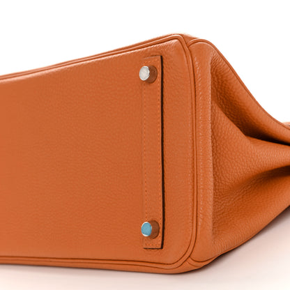 Hermes Togo BIRKIN 30 Orange 12 of 12